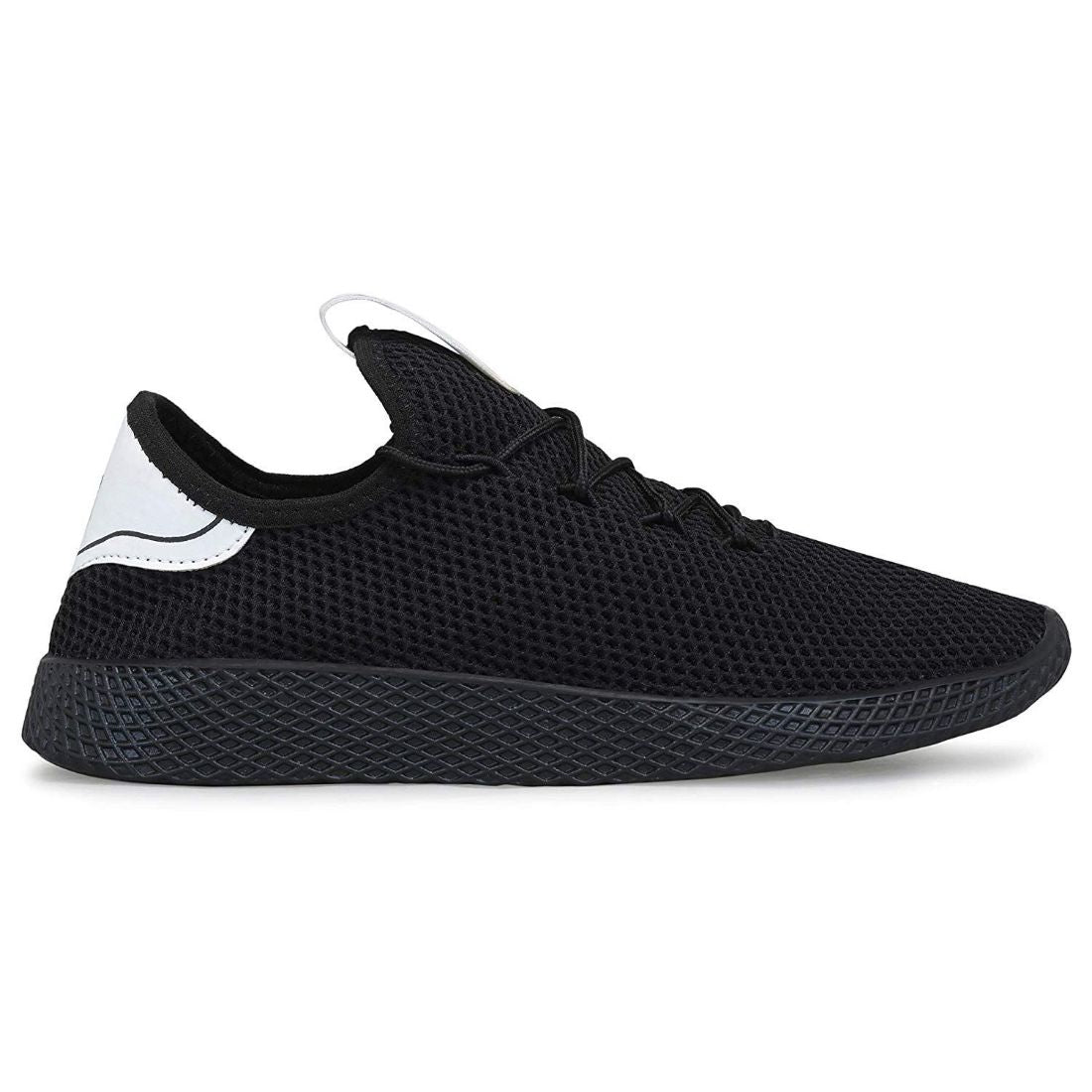 Generic Men Black Color Mesh Material  Casual