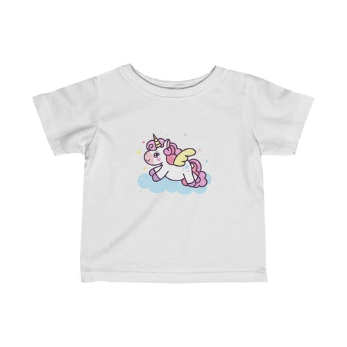 Flying Miss Unicorn  Girl Tee