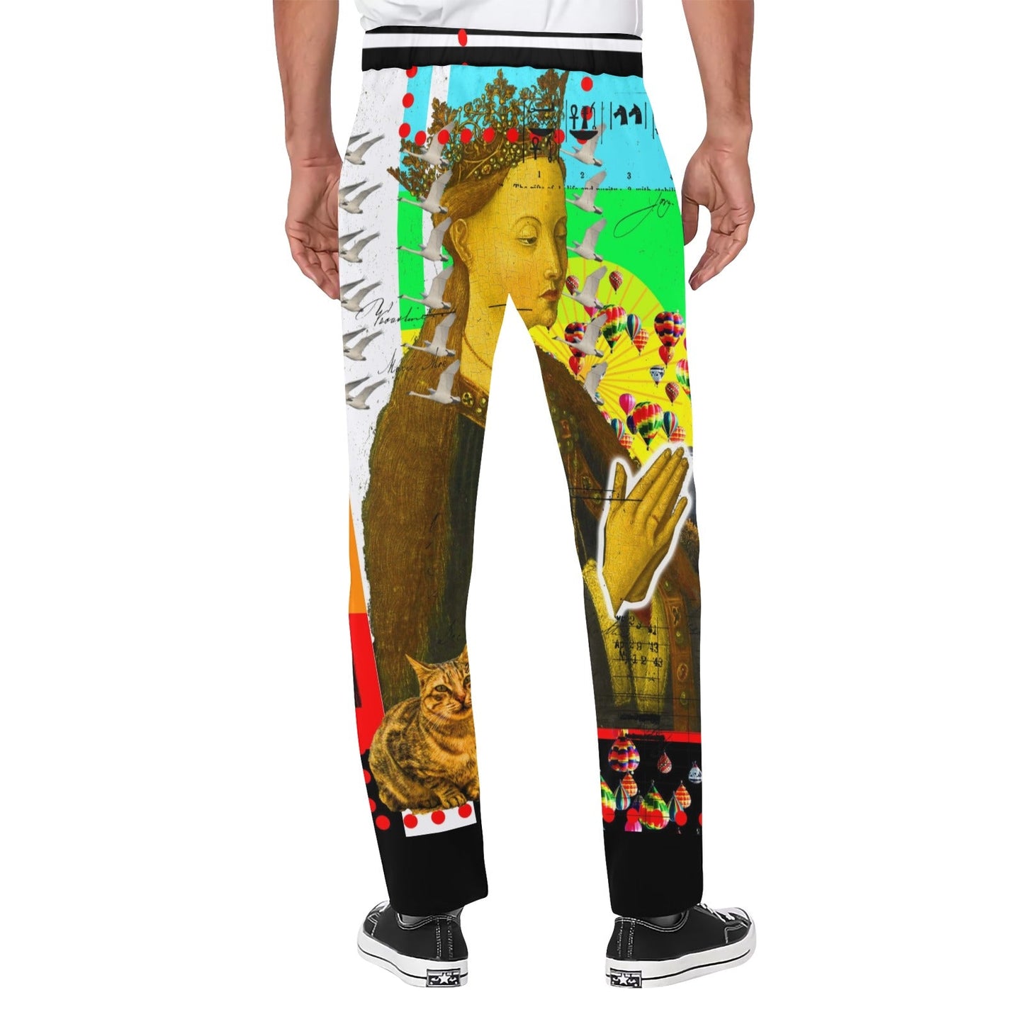 PRAYER II Men's All Over Print Casual Pants