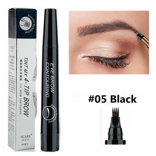 4 Point Eyebrow Pencil Maquillajes Para Mujer Waterproof Liquid