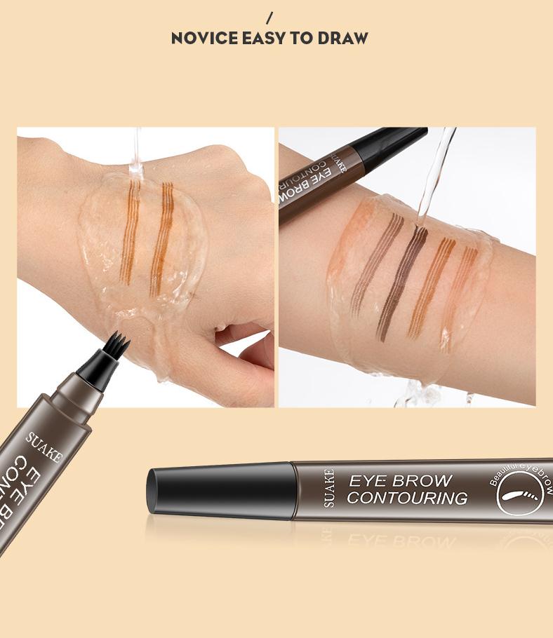 4 Point Eyebrow Pencil Maquillajes Para Mujer Waterproof Liquid