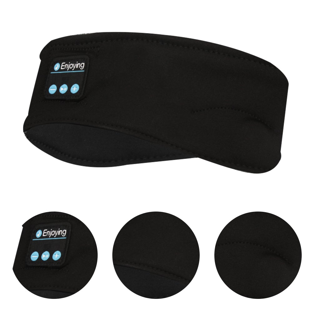 Wireless Bluetooth Sleeping Headphones Sports Headband Eye Mask