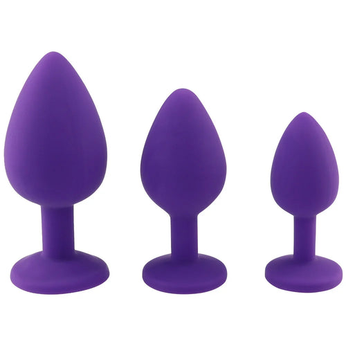 3 Size Silicone Butt Plug Anal Plug Prostate Massage Stimulator Anal