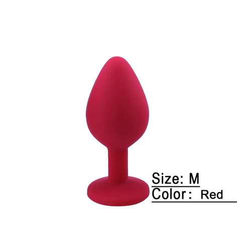 3 Size Silicone Butt Plug Anal Plug Prostate Massage Stimulator Anal