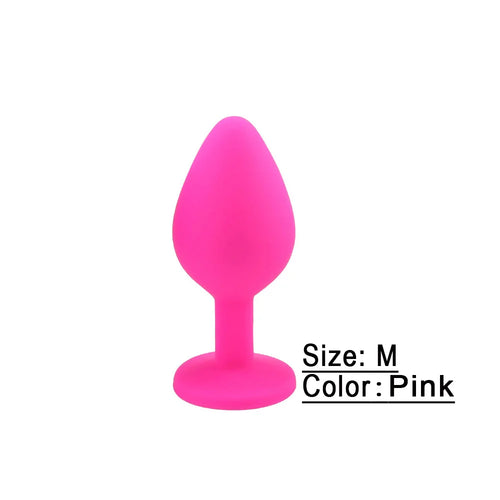 3 Size Silicone Butt Plug Anal Plug Prostate Massage Stimulator Anal