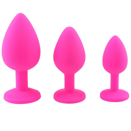 3 Size Silicone Butt Plug Anal Plug Prostate Massage Stimulator Anal