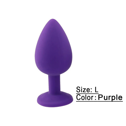 3 Size Silicone Butt Plug Anal Plug Prostate Massage Stimulator Anal