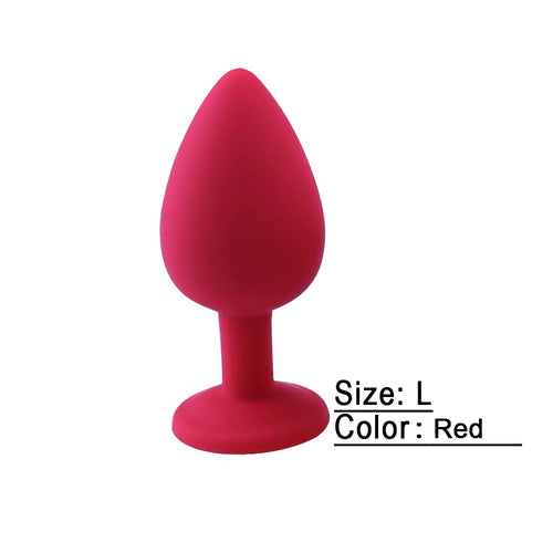 3 Size Silicone Butt Plug Anal Plug Prostate Massage Stimulator Anal