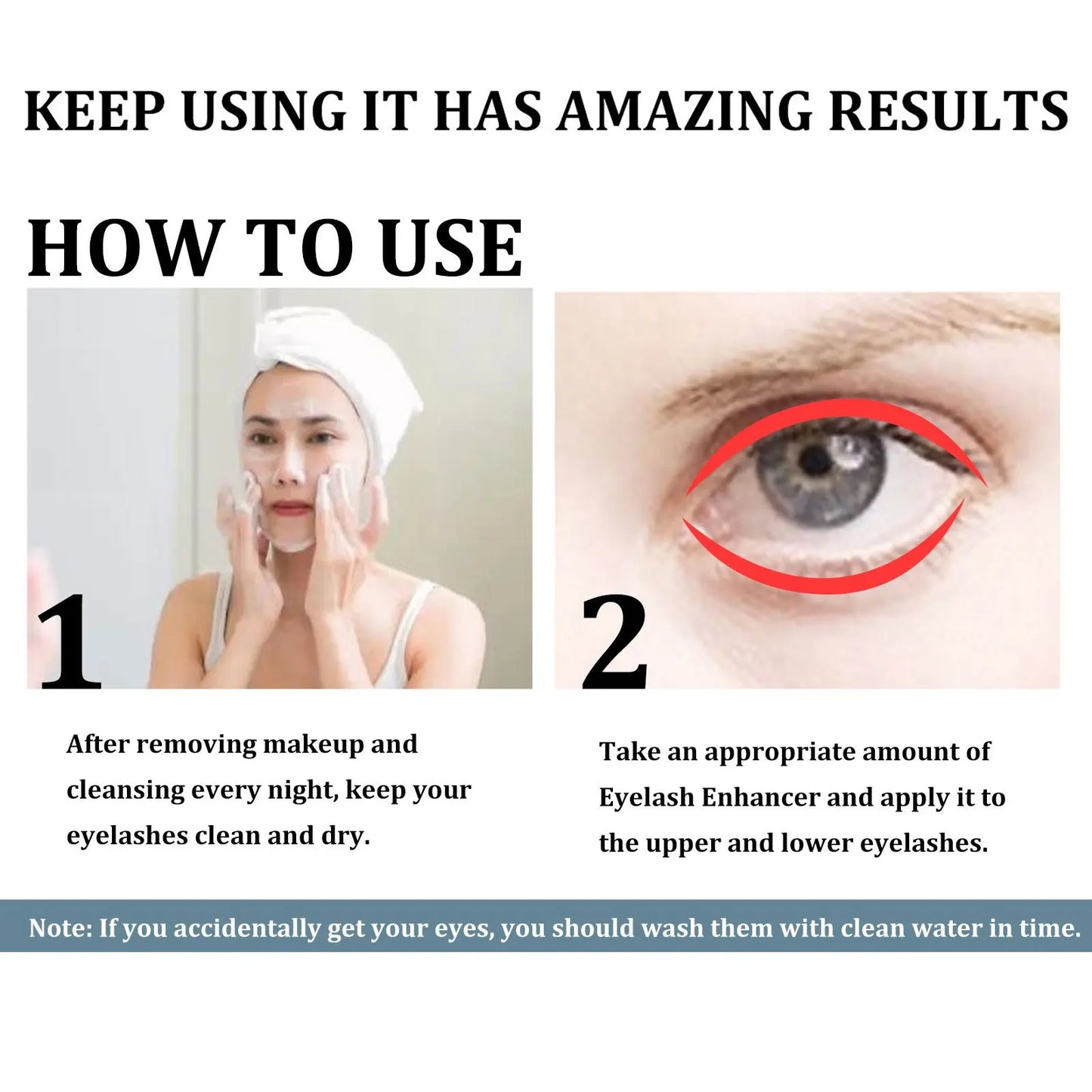 EELHOE Eyelash Enhancer Serum Lengthening Eyelashes Repair Strengthen