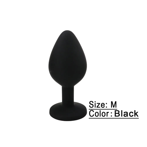 3 Size Silicone Butt Plug Anal Plug Prostate Massage Stimulator Anal