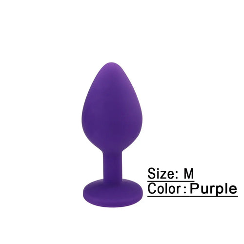 3 Size Silicone Butt Plug Anal Plug Prostate Massage Stimulator Anal