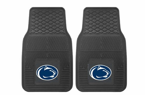 NCAA 2-PC VINYL CAR MAT SET