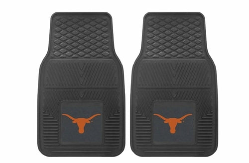 NCAA 2-PC VINYL CAR MAT SET