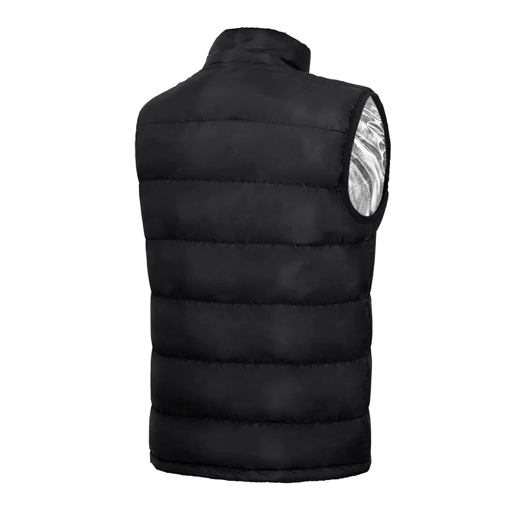 9 Heated Vest Zones Electric Heated Jackets Men Women Sportswear