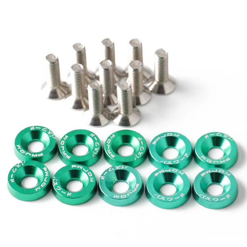 Aluminum Fender Washers Bolt Fender Washer License Plate Bolts M6x20