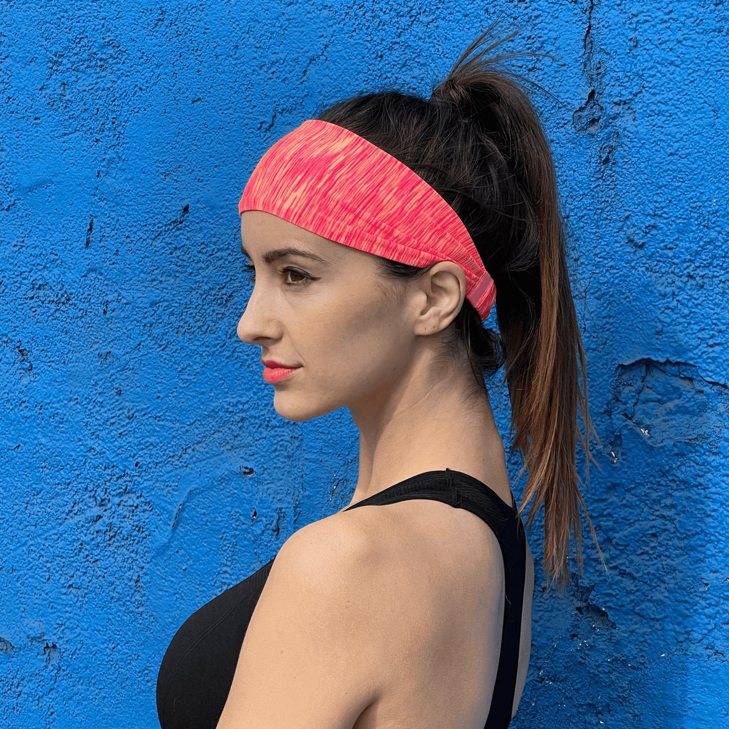 Extra-Wide Sport and Fitness Sweat-Wicking Headband