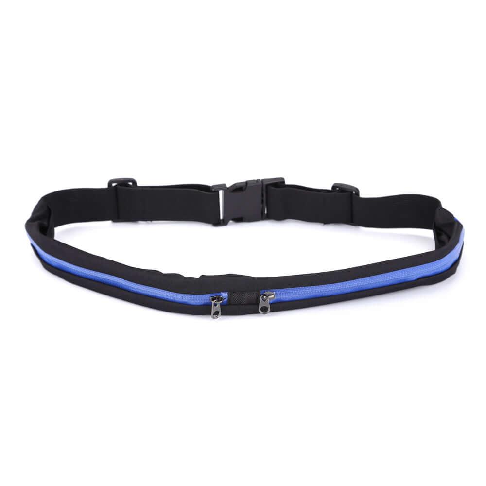 Stride Dual Pocket Running Belt and Travel Fanny Pack for All Outdoor