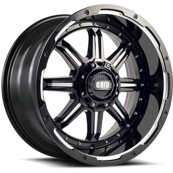 Grid Wheels 118955M1 18 in. Dia. x 9 in. GD10 0 mm Offset, 5 x 150