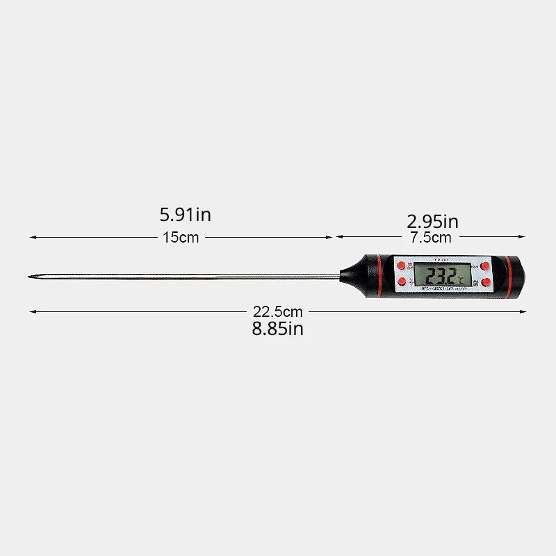 Kitchen Food Baking Digital Thermometer Electronic Probe Type Digital