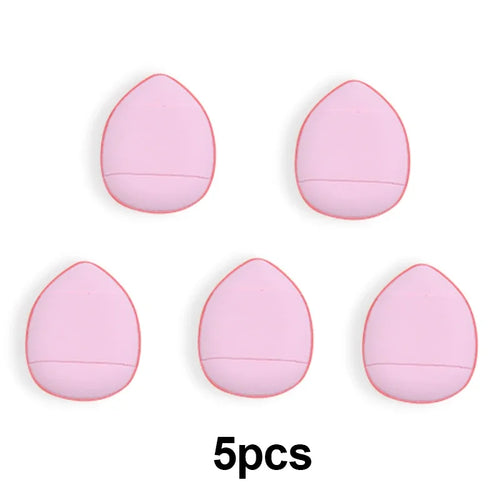 5/10Pcs Mini Finger Puff Foundation Small Air Cushion Powder Sponge