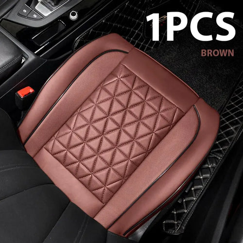 Car Seat Covers Cushion for Cars Trucks SUV Double Stitch Faux Leather