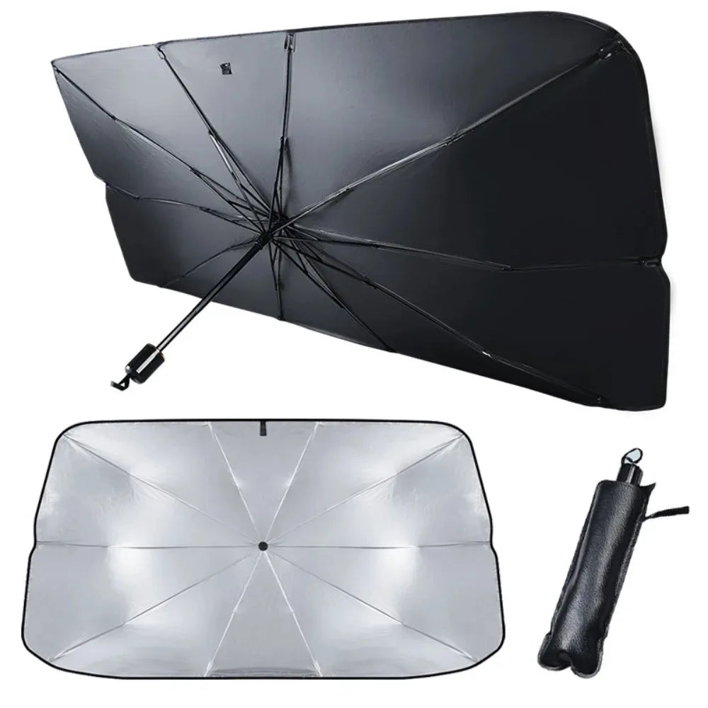 Car Sunshade Umbrella Car Front Window Sunshade Cover Car Sunshade