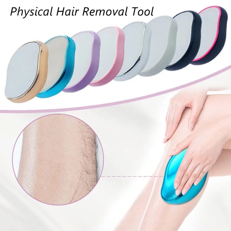 Hot Crystal Painless Physical Hair Removal Epilators Crystal Glass