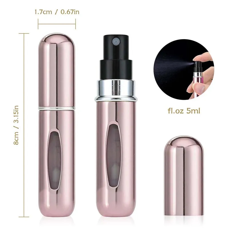 Atomizer Perfume Bottle Refillable Atomizer Travel Bottles Portable