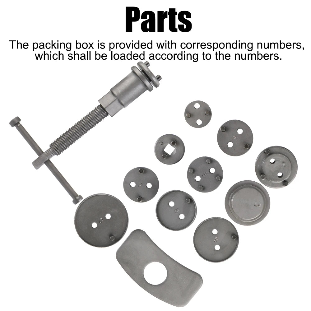 Piston Compressor Tool Kit Set Durable And Reliable Convenient 1 Set