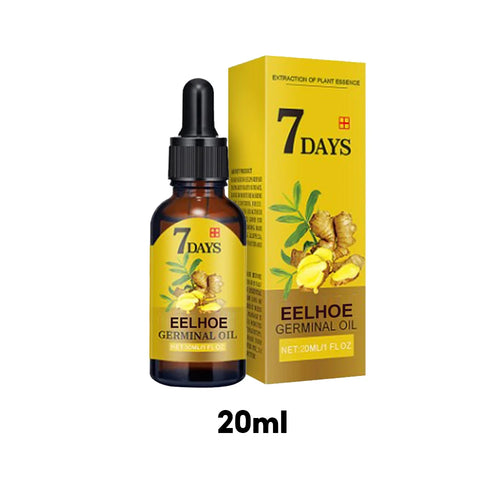 EELHOE Ginger Hair Growth Oil Natural Essentail Anti-Hair Loss