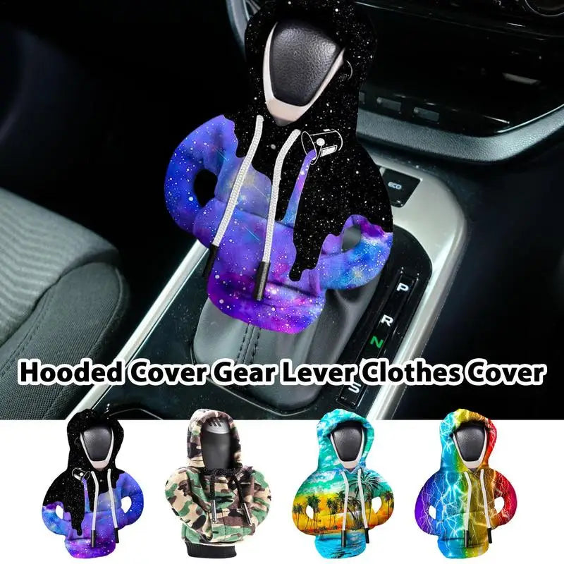 Gear Shift Hoodie Cover Shift Cover car Gear Handle Decoration Fits