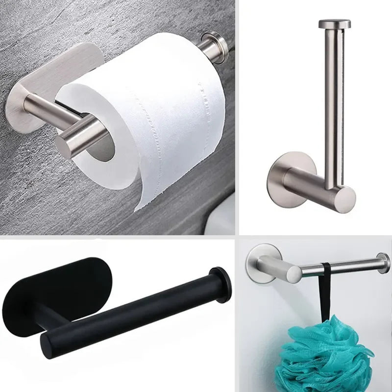 DROILLing toilet paper stand bathroom roll tissue towel defense fencer