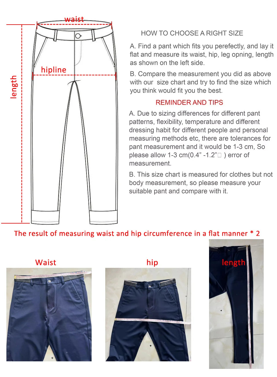 Men's Summer Fashion Business Casual Long Pants Suit Pants Male