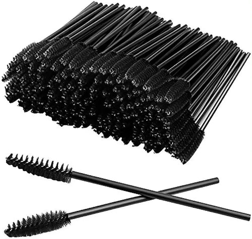 50/100Pcs Makeup Brushes Disposable Eyebrow Brush Mascara Wand