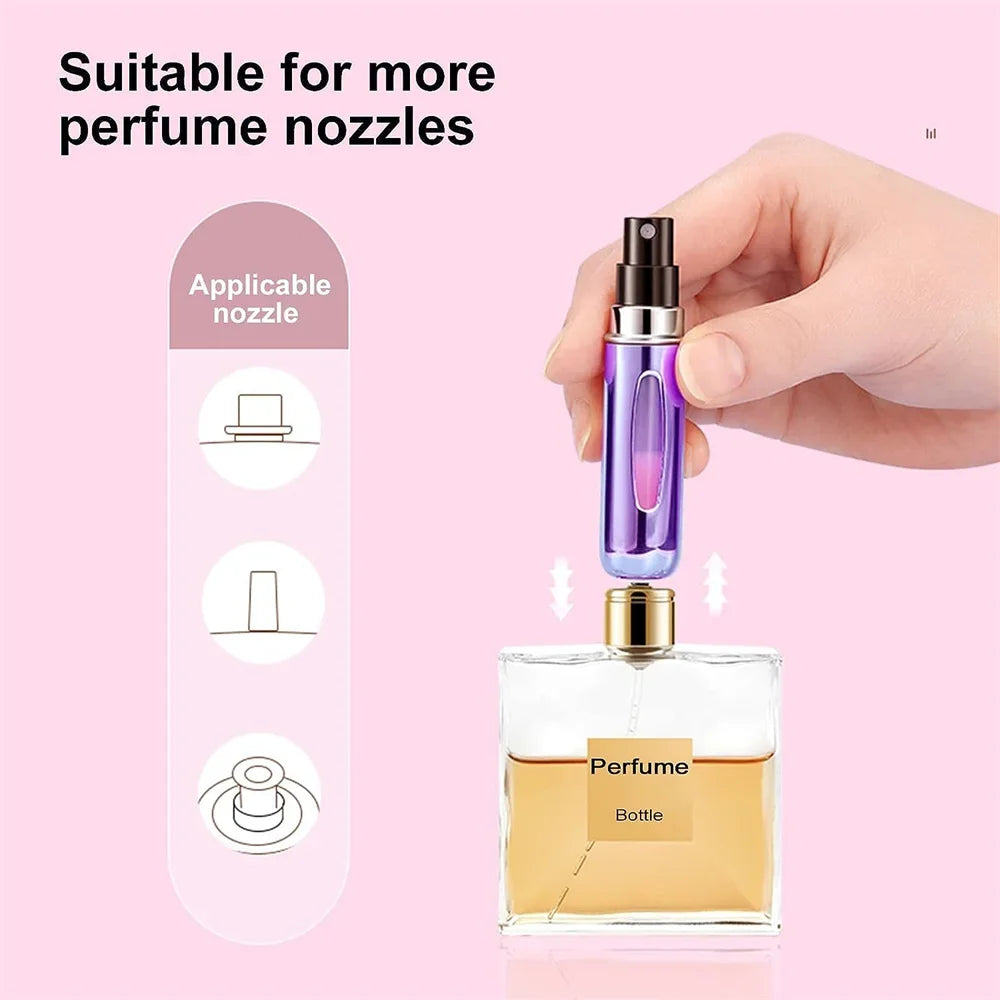 5ml Perfume Atomizer Portable Liquid Cosmetics Containers Traveling