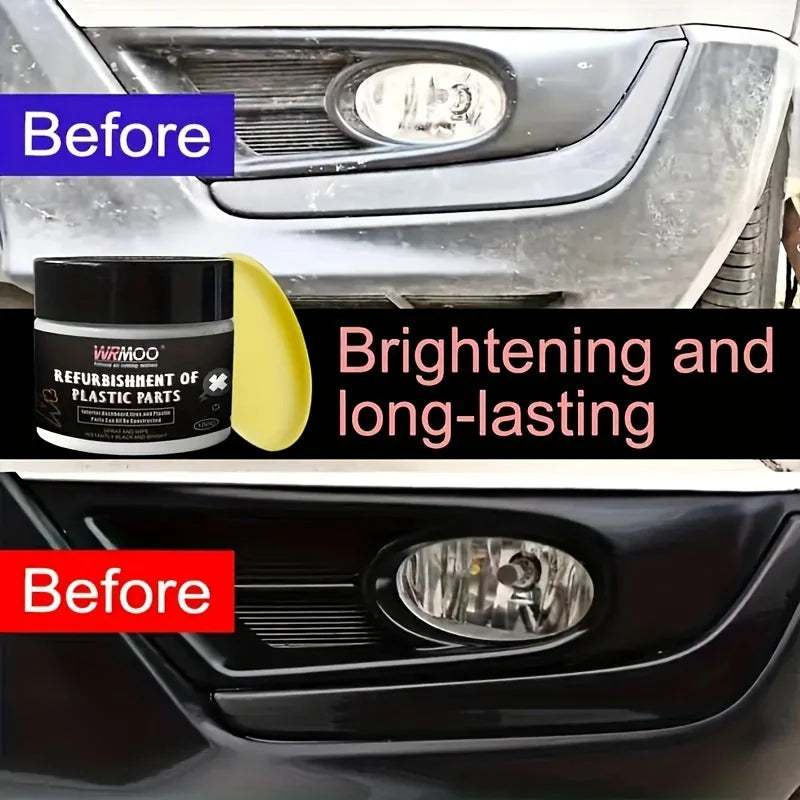 Automotive Plastic Restoration Wax - All-Vehicle Interior & Exterior