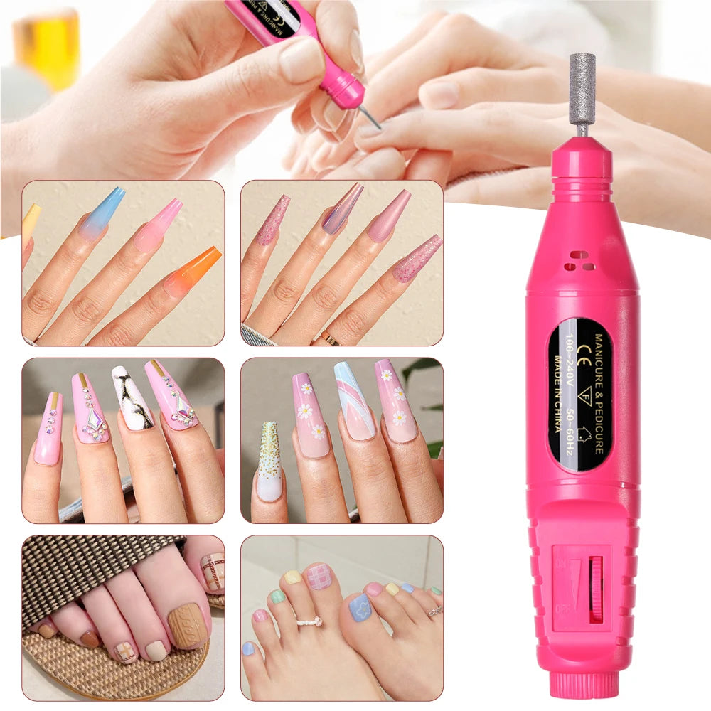 Professional Material Nail Drill Machine Electric Nail Sander Milling