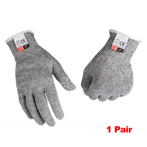 HPPE Level 5 Safety Anti Cut Gloves High-strength Industry Kitchen