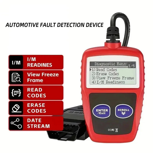 1 PC Car Fault Diagnosis Instrument Obd2 Clear Fault Codes Diagnostic