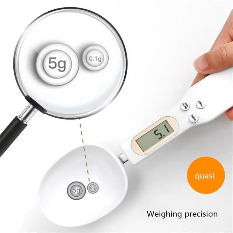 Scale Weighing Spoon Kitchen Scale Electronic Measuring Spoon G Coffee