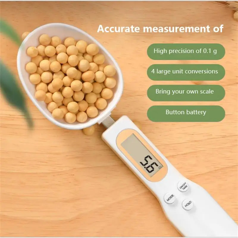 Scale Weighing Spoon Kitchen Scale Electronic Measuring Spoon G Coffee