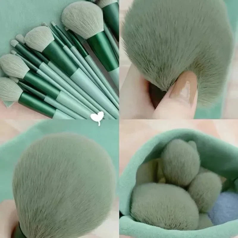 13Pcs Soft Fluffy Makeup Brushes Set for cosmetics Foundation Blush