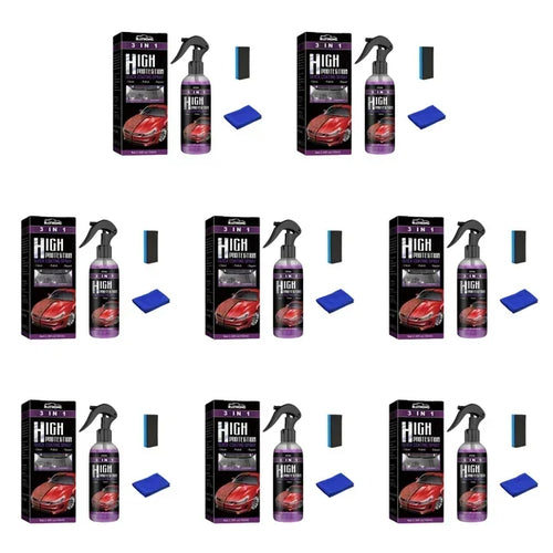 3 in 1 High Protection Quick Ceramic Coating Nano Spray Car Coating