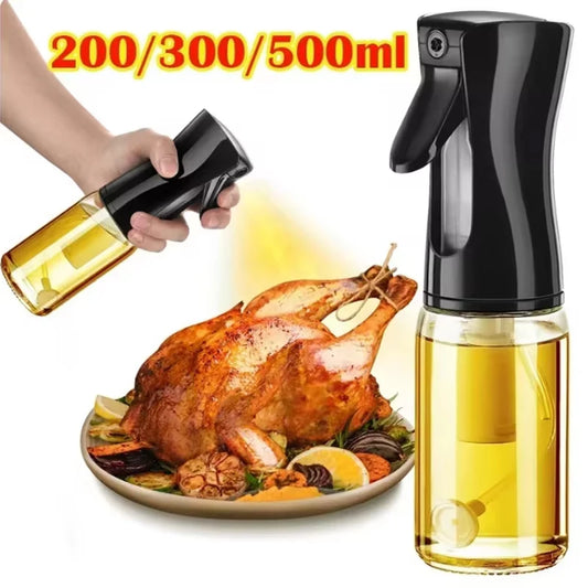 1PC Kitchen Household Oil Spray Bottle Press-type Oil Kettle Oil