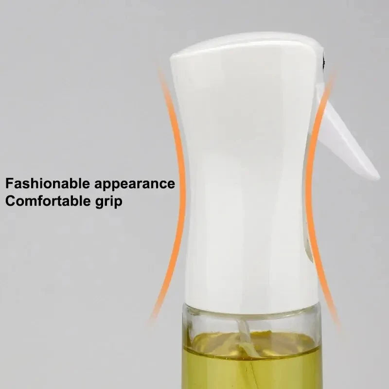 1pc 200ml/300ml Oil Spray Bottle Kitchen Cooking Olive Oil Dispenser