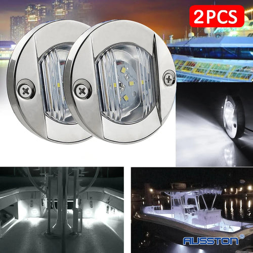 6 LED Deck Courtesy Lights DC 12V LED Stern Light Anchor Navigation