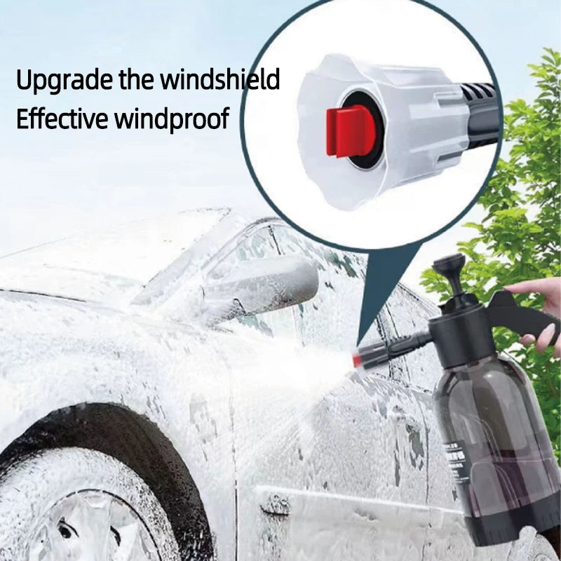 1 PC Pneumatic Foam Spray Can for Car Washing Hand Pressure Spray