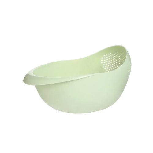 1PC Rice Sieve Plastic Colander Kitchen Drain Basket Rice Bowl Fruit