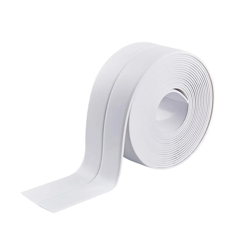 1 Roll Sealing Tape Strips Bathroom Shower Bath Toilet Kitchen Caulk