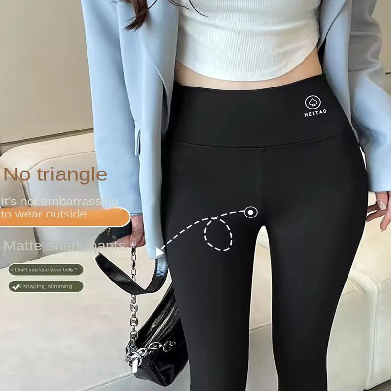 1PC High-waisted Yoga leggings Athletic tights Warm women's running